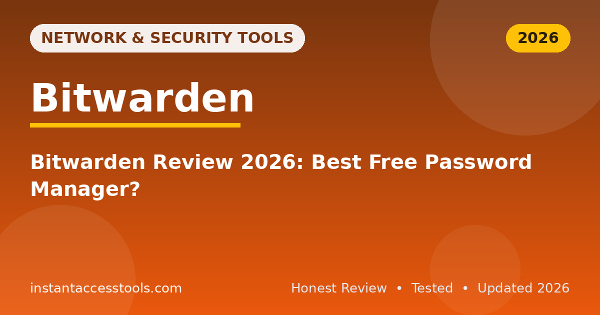 Bitwarden Review 2026: Best Free Password Manager?