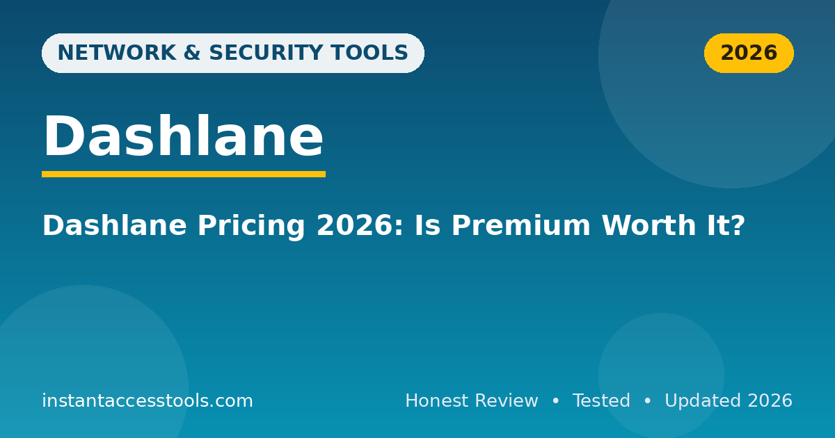 Dashlane Pricing 2026: Is Premium Worth It?