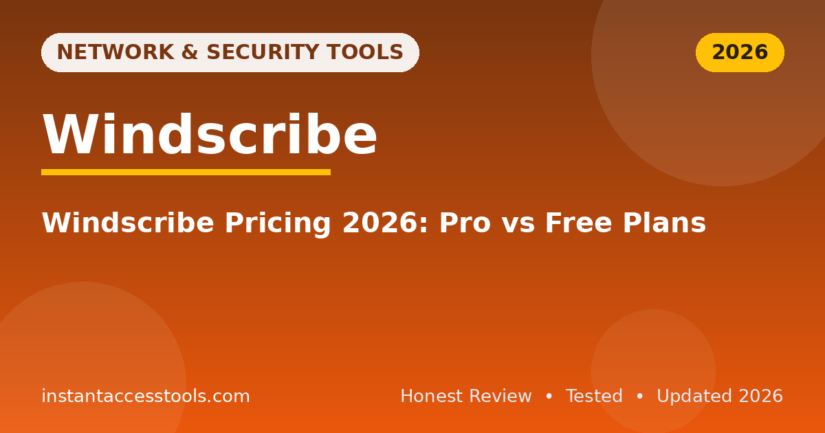 Windscribe Pricing 2026: Pro vs Free Plans